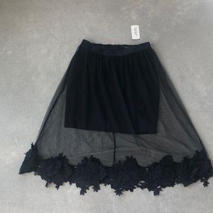 Black Jupe skirt